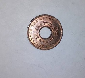 lot 622 image: BRITISH 1956 EAST AFRICA One Cent.