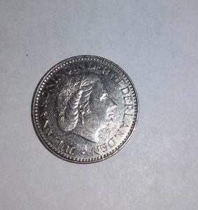lot 638 image: NETHERLANDS 1969 FIVE Cents.