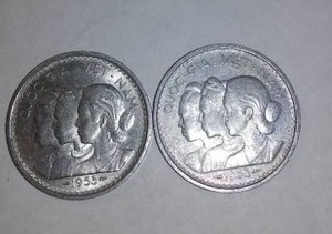 lot 641 image: SOUTH VIETNAM 1953 20 SU Coin.