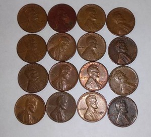 lot 515 image: Lincoln WHEAT 1958 One Cent Penny (16)
