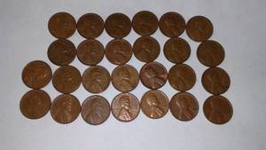 lot 514 image: Lincoln WHEAT 1956 One Cent Penny (26)
