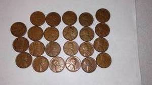 lot 505 image: Lincoln WHEAT 1950 One Cent Penny (23)