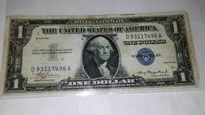 lot 592 image: United States SILVER CERTIFICATE One Dollar Bill. Series 1935.