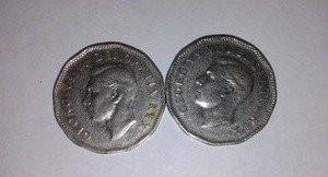 lot 658 image: CANADA 1950 BEAVER 5 Cent Coin.