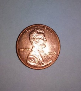 lot 656 image: Lincoln BICENTENNIAL 2009 One Cent Penny Capitol Rotunda.