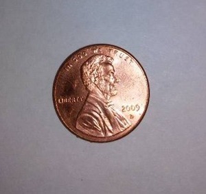 lot 654 image: Lincoln Formative Years 2009 One Cent INDIAN Penny