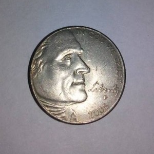 lot 659 image: Westward Journey Jefferson 2005 BUFFALO Nickel.