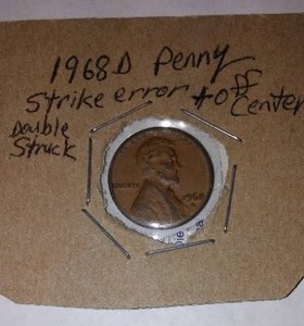 lot 463 image: Lincoln 1968 D WHEAT One Cent Penny