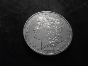 1878 Morgan Silver Dollar 3rd Reverse