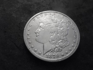 1879 O Morgan Silver Dollar