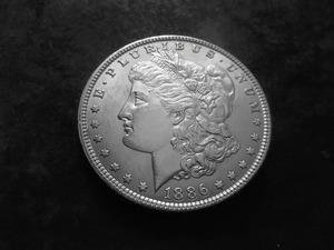 1886 Morgan Silver Dollar