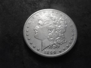 1890 S Morgan Silver Dollar
