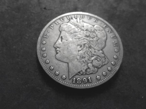 1891 CC Morgan Silver Dollar