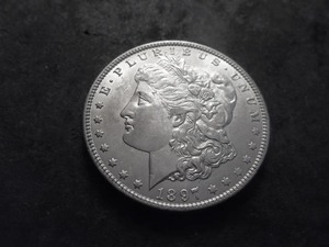 1897 O Morgan Silver Dollar