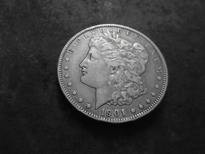 1901 Morgan Silver Dollar