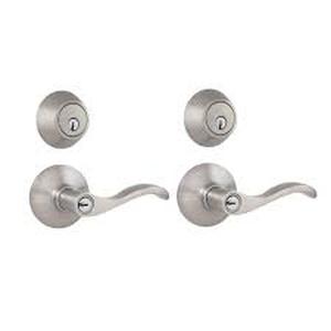 Lot of Defiant Naples Satin Nickel Single Cylinder Project Pack Customer Returns See Pictures