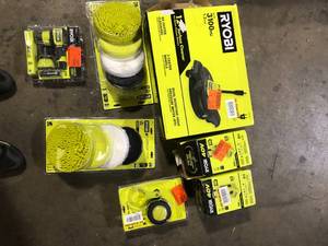 Lot of Assorted Power Tools and Hardware Various Models and Conditions  Customer Returns See Pictures