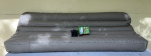 lot 104 image: 6 Air Mattress and Coleman Inflator