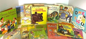 lot 151 image: Vintage Childrens  Book Lot Whitman, Little Golden Book, Wonderbooks ETC