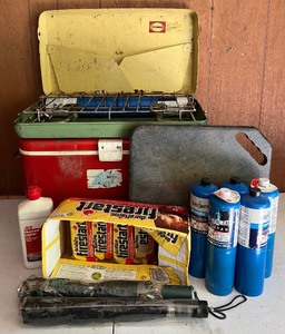 lot 112 image: Large Camping Lot with Propane Tanks