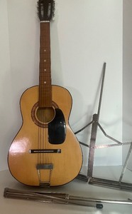 lot 177 image: Vintage Guitar circa 1957-1970 Norma Acoustic Guitar