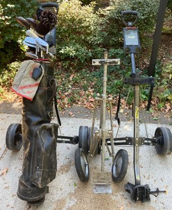 lot 171 image: Two Bag Boy Golf Bag Carriers
