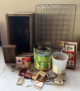 lot 212 image: Vintage Crate, Matchbooks