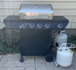 lot 120 image: NexGrill Gas Grill with Cover