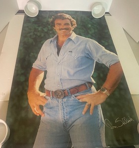 lot 239 image: Vintage Tom Selleck  Magnum P.I. Posters (1981)