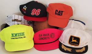 lot 223 image: LOT of Trucker Hats  John Deer  CAT