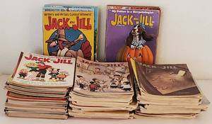 lot 224 image: LOT of Ninety-Seven Jack and Jill Magazines (1945-1951)