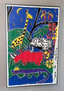 lot 31 image: Save the Creatures Print by Rea Baymiller