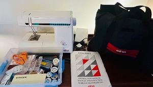 lot 59 image: Elsa  Sewing Machine and Accessories