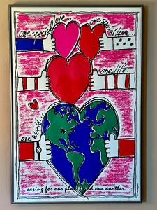 lot 61 image: Vintage 1998 Colorful Signed and Numbered Print