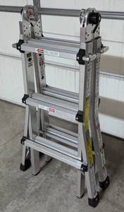 lot 107 image: Gorilla Multi Position Ladder