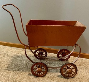 lot 111 image: Vintage Baby Doll Stroller