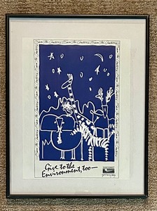 lot 114 image: Pretty Natures Elements Framed Poster
