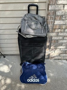 lot 125A image: Variety of Luggage and Travel Totes Including Adidas