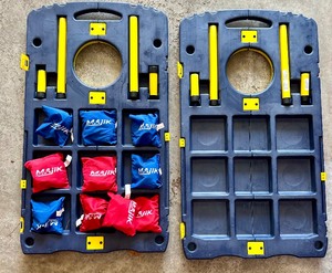 lot 128A image: EastPoint Sports Majik Bean Bag Toss Tic Tac Toss Set