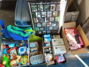lot 38 image: Large Lot Of Nursery School Toys, Baby Items, ABC Poster, More
