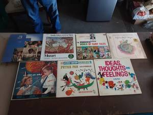 lot 46 image: 7-Collectible Vintage Vinyl Albums Rewind