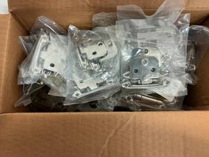 25 Allison Chrome Self-Closing Hinges