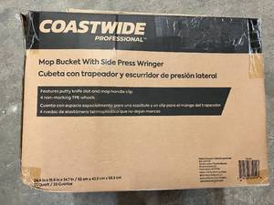 Coastwide Professional Mop Bucket with Side Press Wringer