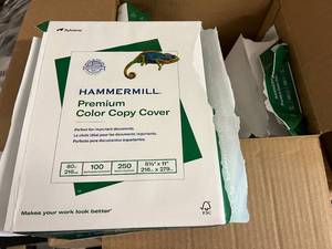 4 Reams of Hammermill Premium Color Copy Cover