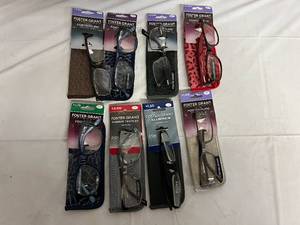 8 Pairs of Foster Grant Variety Glasses