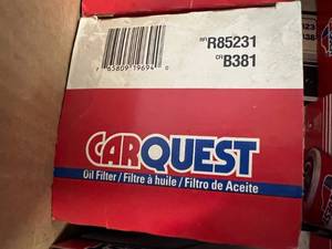 12 CarQuest Oil Filters - R85231