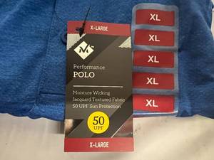 4 Variety Members Mark Performance Polos - XL