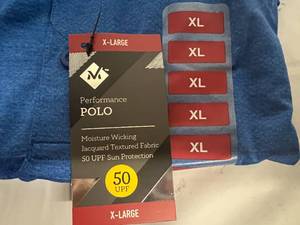 4 Variety Members Mark Performance Polos - XL