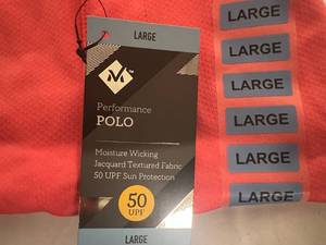 4 Variety Members Mark Performance Polos - L