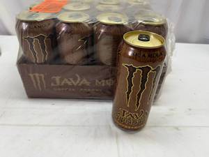 lot 65 image: MM. 12x Java Monster-Loco Moca